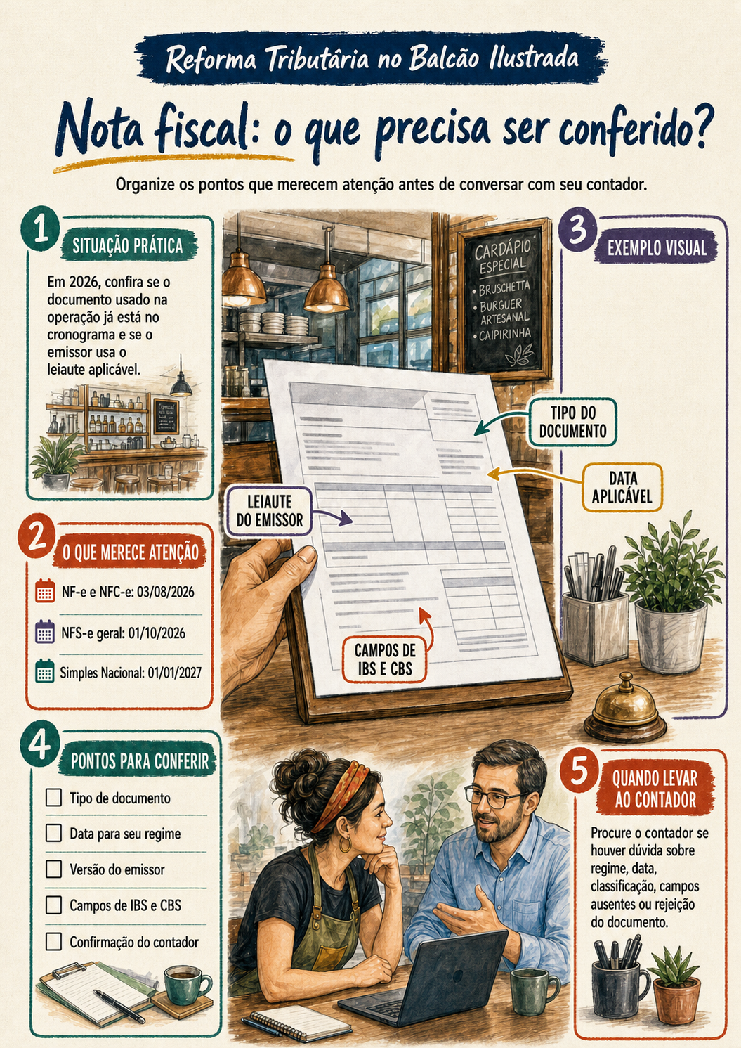 Prévia — Nota fiscal: o que precisa ser conferido?