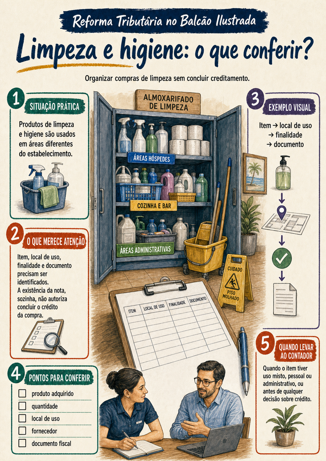 Prévia — Limpeza e higiene: o que conferir?